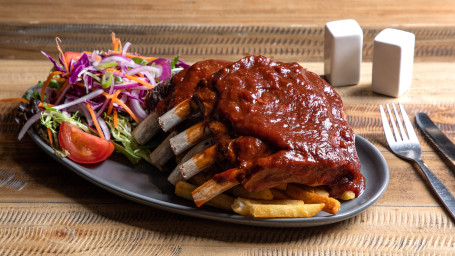 Bourbon Glazed Bbq Ribs