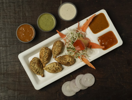 Chicken Fried Momos (5 Pcs (Per Plate