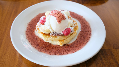 White Chocolate Raspberry Stack