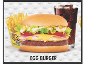 Egg Burger Bebida 400 Ml Fritas 160 G