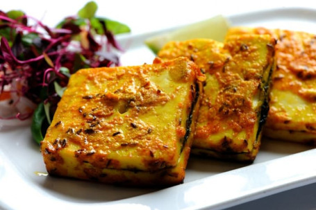 Sweet Spicy Nimbu Adraki Paneer Tikka