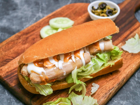 Spanish Chorizo Chicken Sausage Sandwich