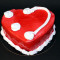 Heart Shape Strawberry Cake 500Gm