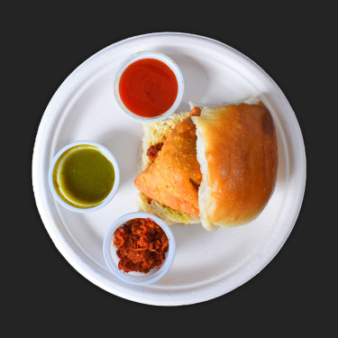 Butter Samosa Pav 1 Pcs