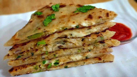 Stuffed Aloo Cheese Paratha