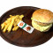 Chicken Burger-Combo[1Pc Burger,1Pack French Fries]
