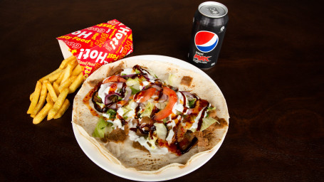 Doner Kebab Wrap Combo