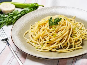 Spaghetti Alho E Óleo All'italiana