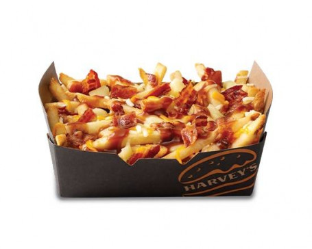 Poutine Bacon Double Fromage, Grand Format Large Bacon Double Cheese Poutine
