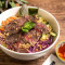 Beef Steak Salad With Steam Rice, Cơm Bò Nướng