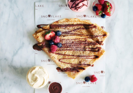 Berry Chocolate Crepe