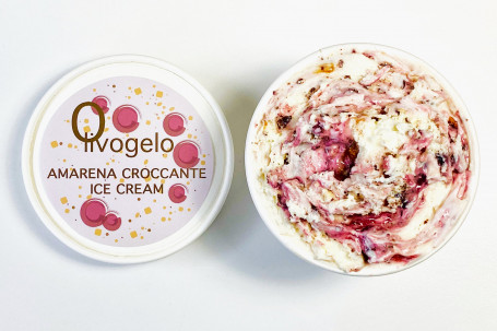 Amarena Croccante Ice Cream Tub (Small