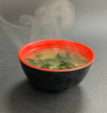Miso Soup With Wakame Seaweed