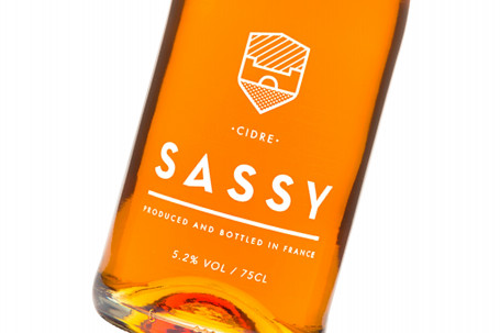 Sassy Cidre Brut Bottle