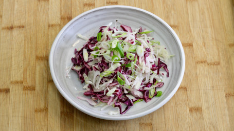 Red And White Cabbage Vinegar Slaw