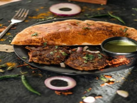 Mutton Galouti Kebab Paratha (Serves 1 -2)