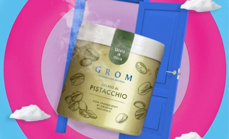 Grom Pistacchio Gelato Ice Cream