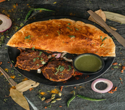 Mutton Galouti Kabab Paratha [Serves 1-2]