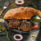 Mutton Shami Kabab With Paratha [Serves 1-2]