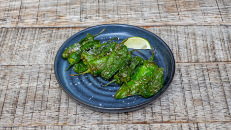Blistered Padron Peppers (vg, gf