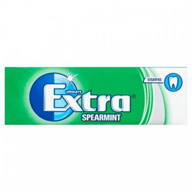 Extra Spearmint Chewing Gum Sugar Free Pieces