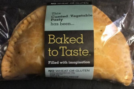 Curried Vegetable Pasty (Gf