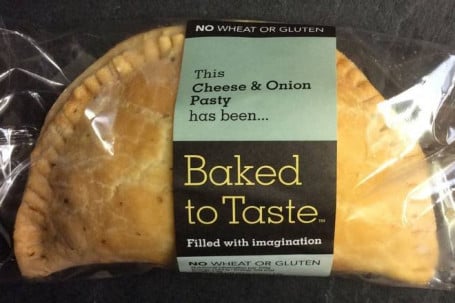 Cheese Onion Pasty (Gf