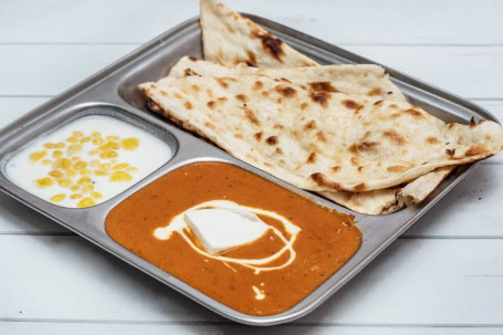 Shahi Paneer+ 2 Baby Naan+Raita