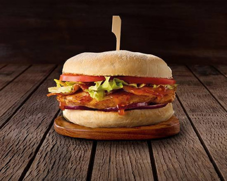 Hot 'N' Spicy Bacon Chicken Burger