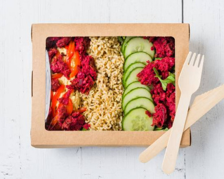 Beetroot Falafel Salad