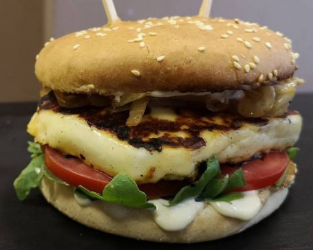 Tartare Haloumi Burger