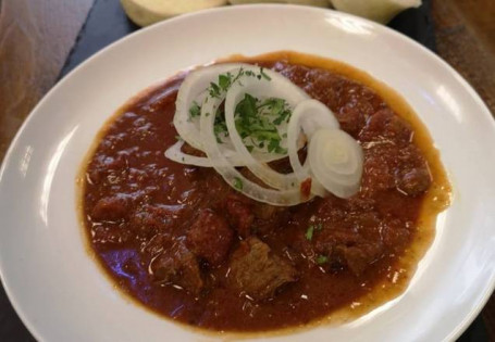 Hungarian Beef Goulash With Homemade Dumplings