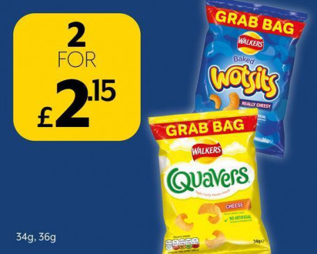 X Wotsits Or Quavers For