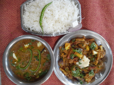 Dal Makhani, Mix Veg Rice Combo