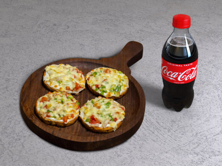 Garlic bread supreme coke 250 ml