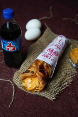 Tandoori Egg Roll With Cold Drink (250 Ml)
