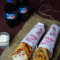 Aloo Roll With Malai Egg Roll 2 Cold Drinks (250 Ml)