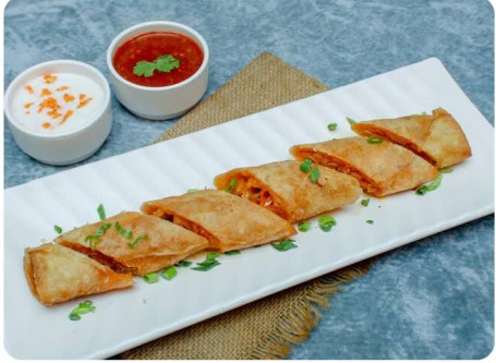 Veg Spring Roll Plate (2 Pcs