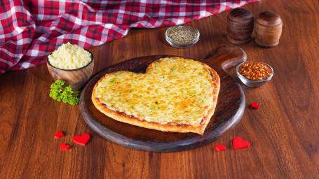 Margherita Heart Pizza (Valentines Special)