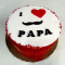 Father's Day Red Velvet Cake (Half Kg)