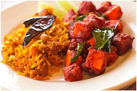 Paneer Tikka Biryani Paneer 65 Combo