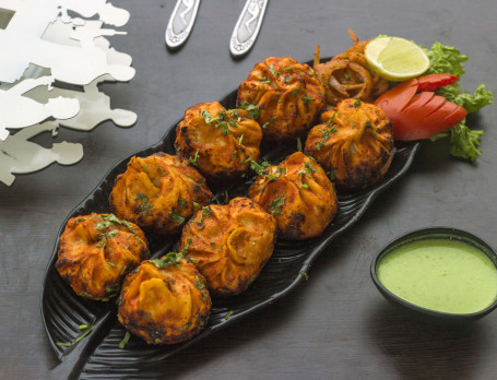 Chicken Tandoori Momos[6 Pcs]