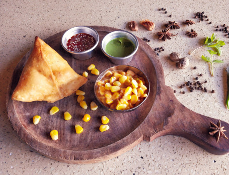 Vegetable Corn Cheese Samosa