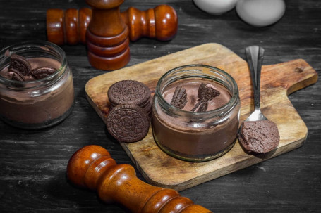 Oreo Chocolate Mousse Cake Jar