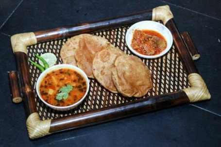 Masala Poori Thali