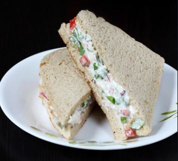 Mayo Club Veg Sandwich 2 Pcs)