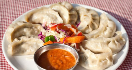 Soya Onion Momos (10 Pcs)