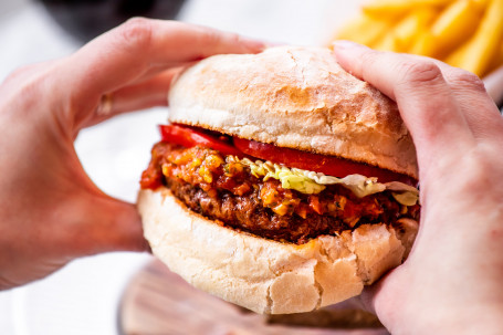 Vegan C Ocirc;Te Cheese Burger And Fries (Vg)