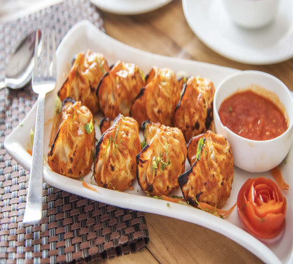 Veg Tandoori Delight Momos