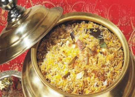 Lucknowi Chicken Keema Biryani